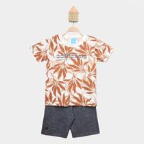 Conjunto Infantil Curto Kamylus Camiseta e Short Menino