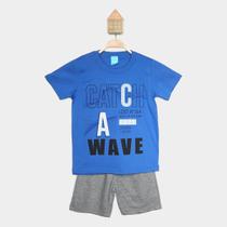 Conjunto Infantil Curto Kamylus Camiseta e Short Menino