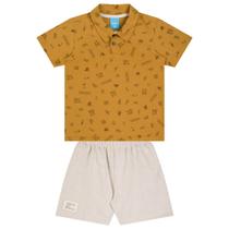Conjunto Infantil Curto Kamylus Casual Menino Conjunto Infantil Curto Kamylus Casual Menino