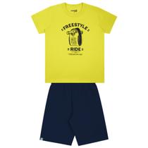 Conjunto Infantil Curto Kamylus Skate Menino