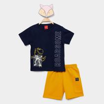 Conjunto Infantil Curto Kyly Dino Menino