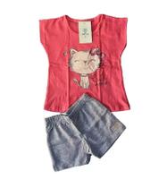 Conjunto Infantil Cute Cacau Kids