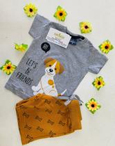 Conjunto infantil de bebê masculino