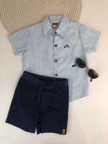 Conjunto Infantil de Bebe Menino Boca Grande Ref. 30201 Conjunto Infantil de Bebe Menino Boca Grande Ref. 30201