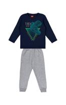 Conjunto infantil de blusa e calça marinho ref 208071 Conjunto infantil de blusa e calça marinho ref 208071