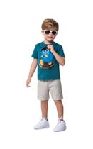 Conjunto infantil de camiseta e bermuda ref 15924 Conjunto infantil de camiseta e bermuda ref 15924