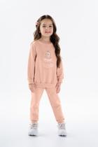 Conjunto infantil de frio menina