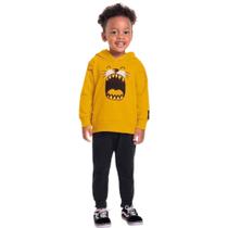 Conjunto Infantil de Inverno Masculino Moletom com Capuz e Calça 100% Algodão 01463 Conjunto Infantil de Inverno Masculino Moletom com Capuz e Calça 100% Algodão 01463