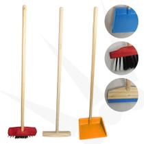 Conjunto Infantil de Limpeza 3 Peças Rodo, Pá e Vassoura Brincadeira Educativa e Divertida para Crianças de 3 a 9 Anos Conjunto Infantil de Limpeza 3 Peças Rodo, Pá e Vassoura Brincadeira Educativa e Divertida para Crianças de 3 a 9 Anos