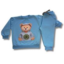 Conjunto Infantil de Moletom Grosso de Frio Bebê