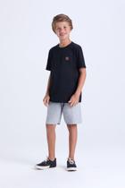 Conjunto Infantil de Verão Camiseta Lisa com Aplique Conjunto Infantil de Verão Camiseta Lisa com Aplique