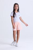 Conjunto Infantil de Verão Cropped Transpassado Conjunto Infantil de Verão Cropped Transpassado