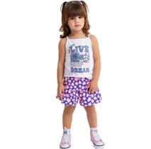 Conjunto Infantil de Verão para Meninas da Hrradinhos Conjunto Infantil de Verão para Meninas da Hrradinhos