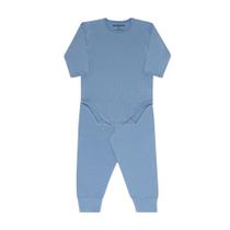 Conjunto Infantil Dedeka Thermo Dry Longo Azul Nevoa - 2455 Conjunto Infantil Dedeka Thermo Dry Longo Azul Nevoa - 2455
