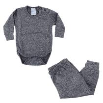 Conjunto Infantil Di Grassi Body e Calça Térmica Marinho - 1856 Conjunto Infantil Di Grassi Body e Calça Térmica Marinho - 1856
