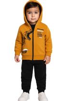 Conjunto Infantil Dinossauro Doce Folia Tamanho 4