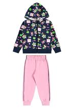 Conjunto Infantil em Moletom Floral Bee Loop Conjunto Infantil em Moletom Floral Bee Loop