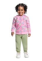 Conjunto Infantil em Moletom Floral Bee Loop Conjunto Infantil em Moletom Floral Bee Loop