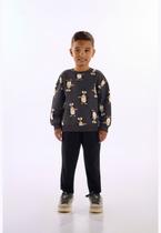 Conjunto Infantil Em Moletom Pinguim Up Baby Conjunto Infantil Em Moletom Pinguim Up Baby