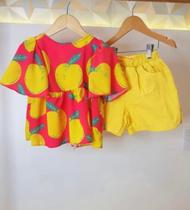 Conjunto infantil estampa menina Conjunto infantil estampa menina