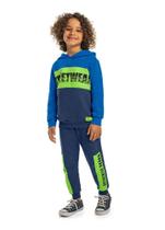 Conjunto Infantil Estampado Marlan C/Capuz Conjunto Infantil Estampado Marlan C/Capuz