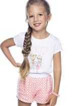 Conjunto Infantil Estampado Rosa Have Fun Conjunto Infantil Estampado Rosa Have Fun