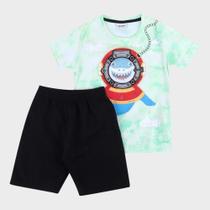 Conjunto Infantil Fakini Tie Dye Masculino