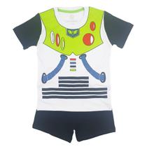 Conjunto Infantil Fantasia Astronauta Carnaval Minideia