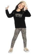 Conjunto Infantil Feminino Be Yourself Beautiful Rovitex Conjunto Infantil Feminino Be Yourself Beautiful Rovitex