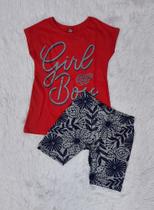 Conjunto infantil feminino Conjunto infantil feminino