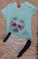 Conjunto infantil feminino Conjunto infantil feminino