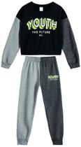 Conjunto Infantil Feminino Blusa e Calça Marisol 12 ao 16