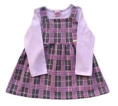 Conjunto Infantil Feminino Blusa ML e Vestido Abrange Conjunto Infantil Feminino Blusa ML e Vestido Abrange