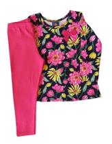 Conjunto Infantil Feminino Blusa ML + Legging Pipa