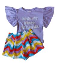 Conjunto Infantil Feminino Blusa + Short Pokótinha