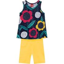 Conjunto Infantil Feminino Blusa + Shorts KYLYKyly