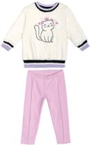 Conjunto Infantil Feminino Blusão e Calça Marisol M ao 8