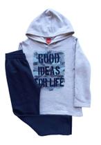Conjunto Infantil Feminino Blusão ML + Calça Moletom Kyly Conjunto Infantil Feminino Blusão ML + Calça Moletom Kyly