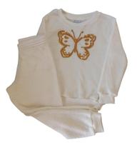 Conjunto Infantil Feminino Blusão ML + Calça TileeSul