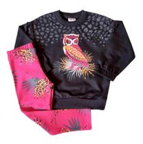 Conjunto Infantil Feminino Blusão ML + Legging Nanai Conjunto Infantil Feminino Blusão ML + Legging Nanai
