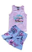 Conjunto Infantil Feminino Brandili Mundi -TAM 03-Surf Travel