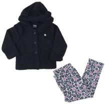 Conjunto Infantil Feminino Brandili Preto - 54976