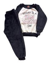 Conjunto Infantil Feminino Casaco ML + Calça em Pelo Tileesul