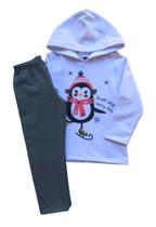 Conjunto Infantil Feminino Casaco ML + Calça Pipa Conjunto Infantil Feminino Casaco ML + Calça Pipa