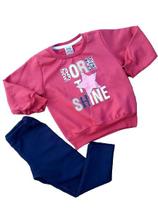 Conjunto infantil feminino de inverno Nina Child - Tamanho 02
