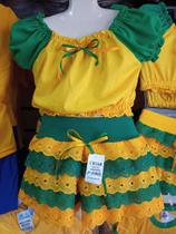 Conjunto infantil feminino do Brasil