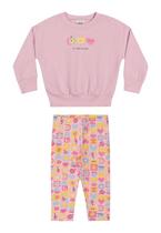 Conjunto Infantil Feminino Elian Blusa e Legging