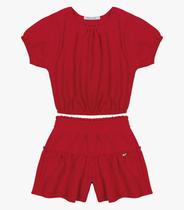Conjunto Infantil Feminino Em Air Flow Trick Nick Vermelho Conjunto Infantil Feminino Em Air Flow Trick Nick Vermelho