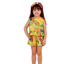 Conjunto Infantil Feminino Flores em Você