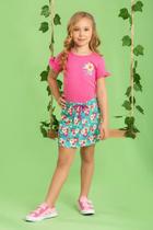 Conjunto Infantil Feminino Flores Tam.6 - Happy By Nature Conjunto Infantil Feminino Flores Tam.6 - Happy By Nature